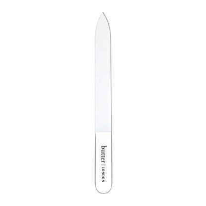 butter London Glass Nail File – Professional Glass Nail File for Natural Nails, Salon-Quality Manicure & Pedicure Tool
