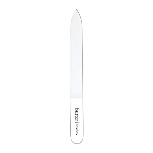 butter London Glass Nail File – Professional Glass Nail File for Natural Nails, Salon-Quality Manicure & Pedicure Tool