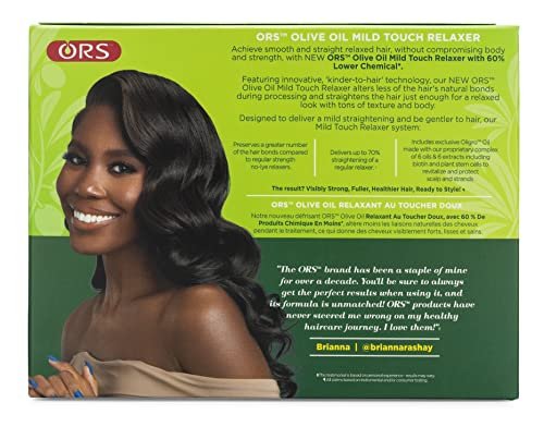ORS Olive Oil Mild Touch Relaxer 60% Lower Chemical No Lye - Mild Strength, 1 Pound Avelisse