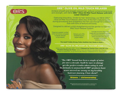 ORS Olive Oil Mild Touch Relaxer 60% Lower Chemical No Lye - Mild Strength, 1 Pound Avelisse