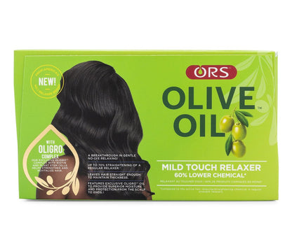 ORS Olive Oil Mild Touch Relaxer 60% Lower Chemical No Lye - Mild Strength, 1 Pound Avelisse
