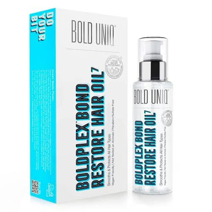 Boldplex 7 Hair Oil for Dry & Damaged Hair – Adds Shine, Strengthens, Smooths Split Ends & Frizz, Moisturizes & Nourishes. Weightless Hair Treatment Oil for Curly, Frizzy & Coarse Hair (3.38 Fl Oz) Avelisse