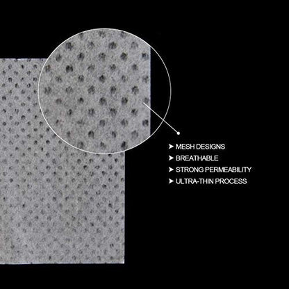 Ultra-Thin Hair Perm Paper Wraps – Breathable Mesh Perming Paper for Salon & Home Use (50 Sheets)