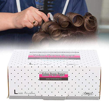 Ultra-Thin Hair Perm Paper Wraps – Breathable Mesh Perming Paper for Salon & Home Use (50 Sheets)