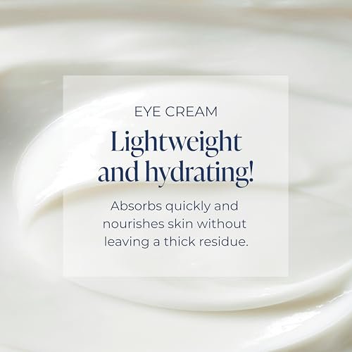 Kind Science by Ellen DeGeneres Eye Cream – Under Eye Cream for Wrinkles, Smooths & Moisturizes – Anti Aging with Hyaluronic Acid & Vitamin C – Fragrance Free, Paraben Free, 0.5 fl oz Avelisse