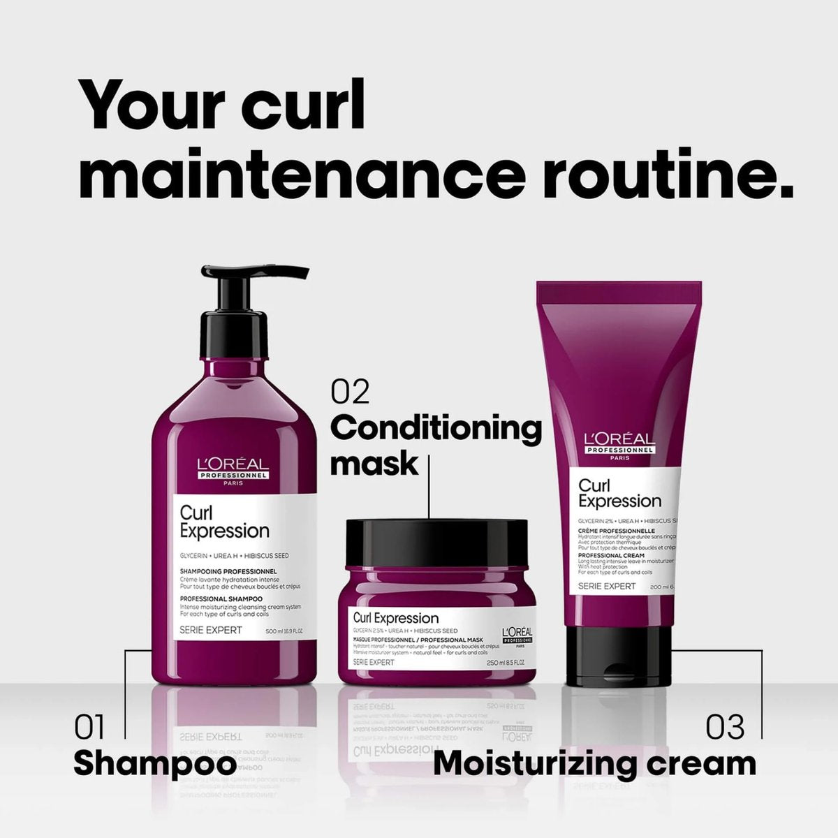 L'Oréal Professionnel Paris Curl Expression Leave-In Cream - Intense Hydration for Curly & Coily Hair, 6.8 Fl Oz Avelisse