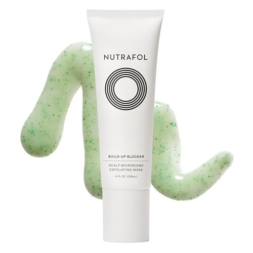 Nutrafol Exfoliating Scalp Mask – Eliminates Build-Up & Oil for Healthier Hair, Physician-Formulated, Color & Extension Safe – 4 Fl Oz Avelisse