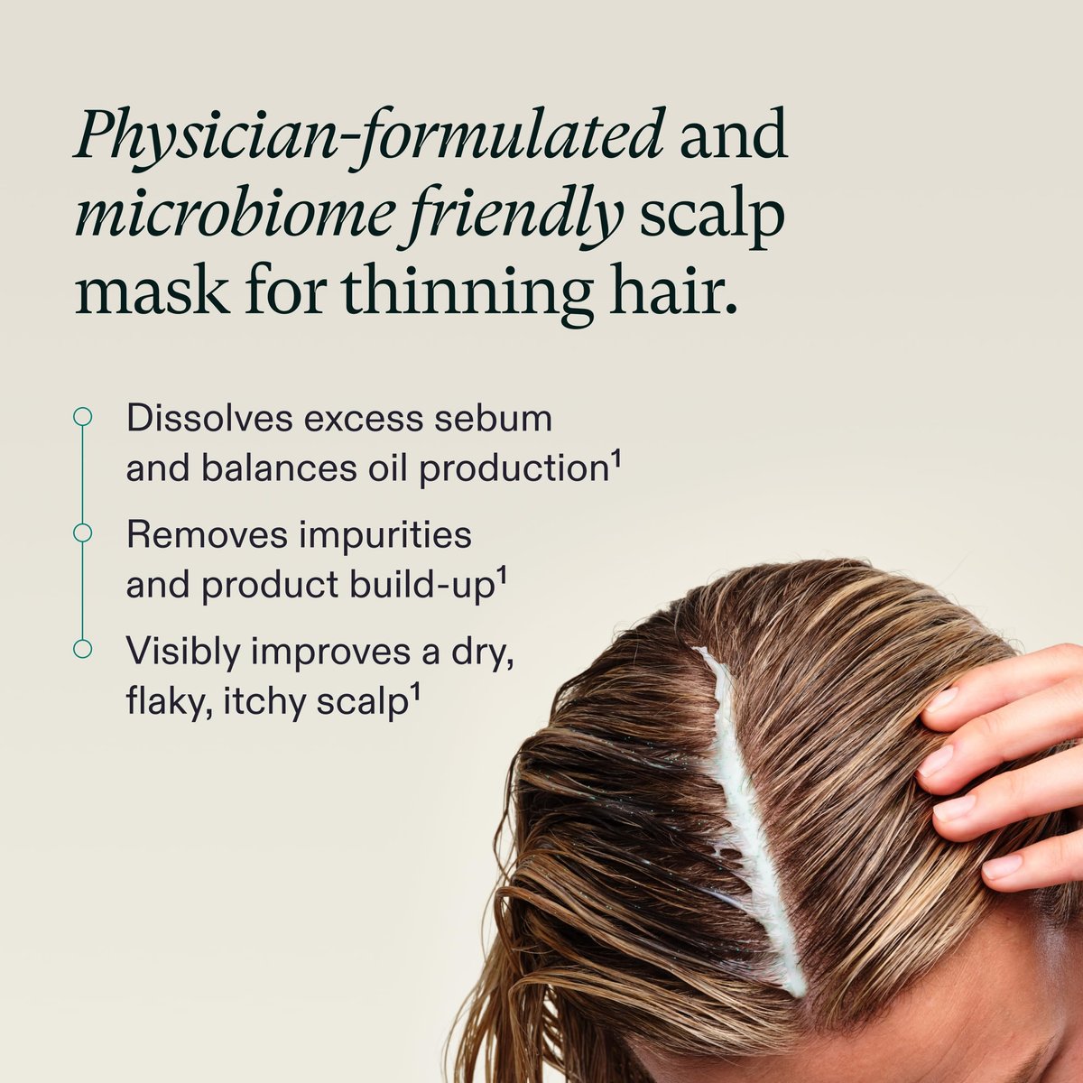 Nutrafol Exfoliating Scalp Mask – Eliminates Build-Up & Oil for Healthier Hair, Physician-Formulated, Color & Extension Safe – 4 Fl Oz Avelisse