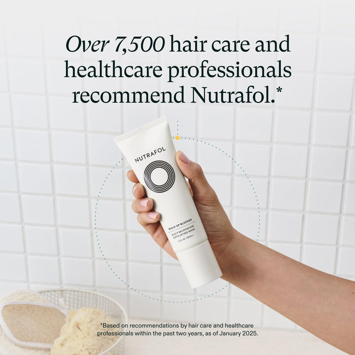 Nutrafol Exfoliating Scalp Mask – Eliminates Build-Up & Oil for Healthier Hair, Physician-Formulated, Color & Extension Safe – 4 Fl Oz Avelisse
