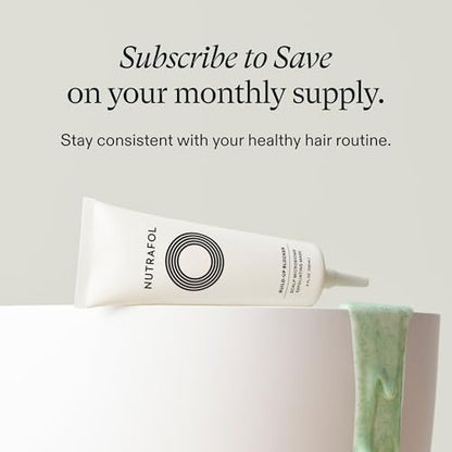 Nutrafol Exfoliating Scalp Mask – Eliminates Build-Up & Oil for Healthier Hair, Physician-Formulated, Color & Extension Safe – 4 Fl Oz Avelisse