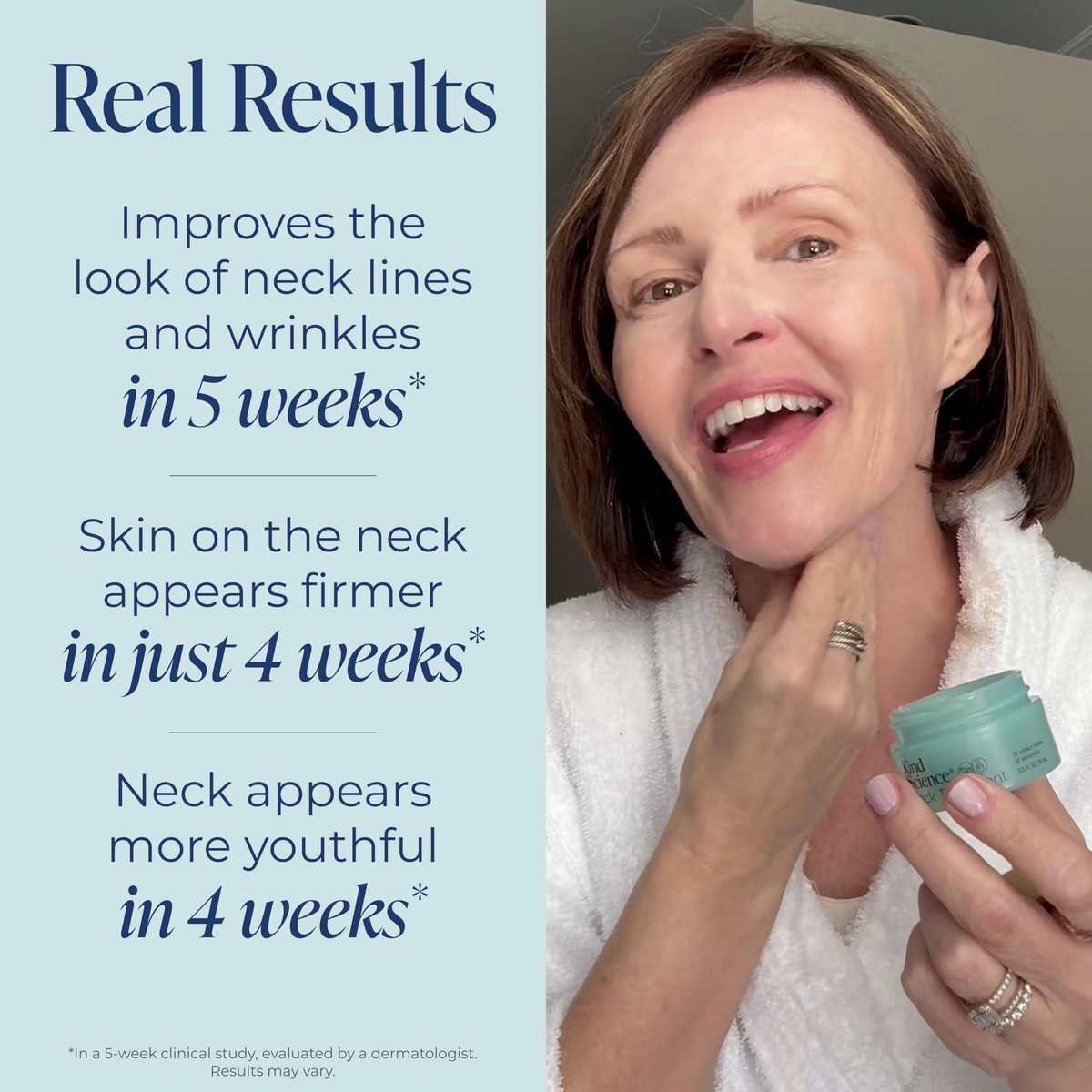 Kind Science Neck Treatment - Firming & Lifting Neck Cream, Anti-Aging, Paraben-Free, 1.7 oz Avelisse