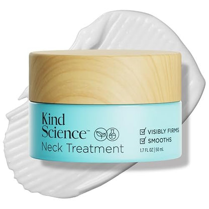 Kind Science Neck Treatment - Firming & Lifting Neck Cream, Anti-Aging, Paraben-Free, 1.7 oz Avelisse