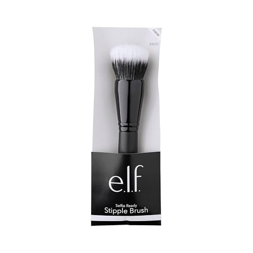 e.l.f. Domed Stipple Brush - Synthetic Foundation Brush for Soft Focus Finish - görsel 6