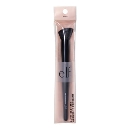 e.l.f. Putty Bronzer Brush - Angled Contour & Highlight Brush for Flawless Application