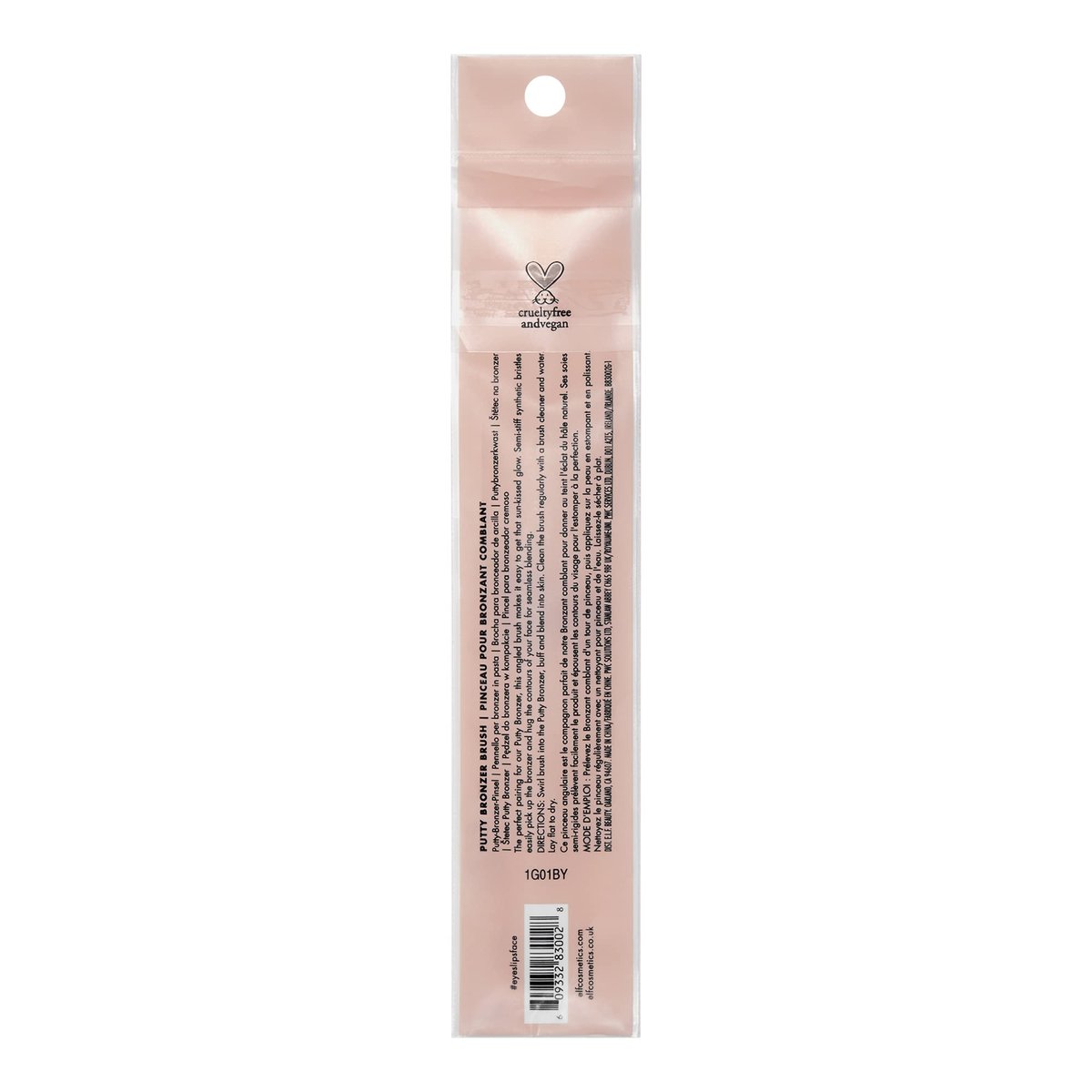 e.l.f. Putty Bronzer Brush - Angled Contour & Highlight Brush for Flawless Application - görsel 7