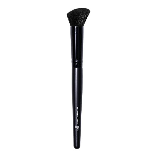 e.l.f. Putty Bronzer Brush - Angled Contour & Highlight Brush for Flawless Application - görsel 2