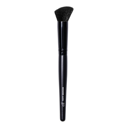 e.l.f. Putty Bronzer Brush - Angled Contour & Highlight Brush for Flawless Application