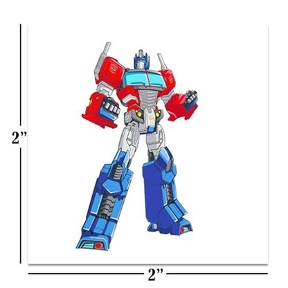 Transformers Temporary Tattoos Party Favors Bundle – 70+ Perforated Individual 2" x 2" Tattoos for Kids, Boys, Girls – Made in USA
