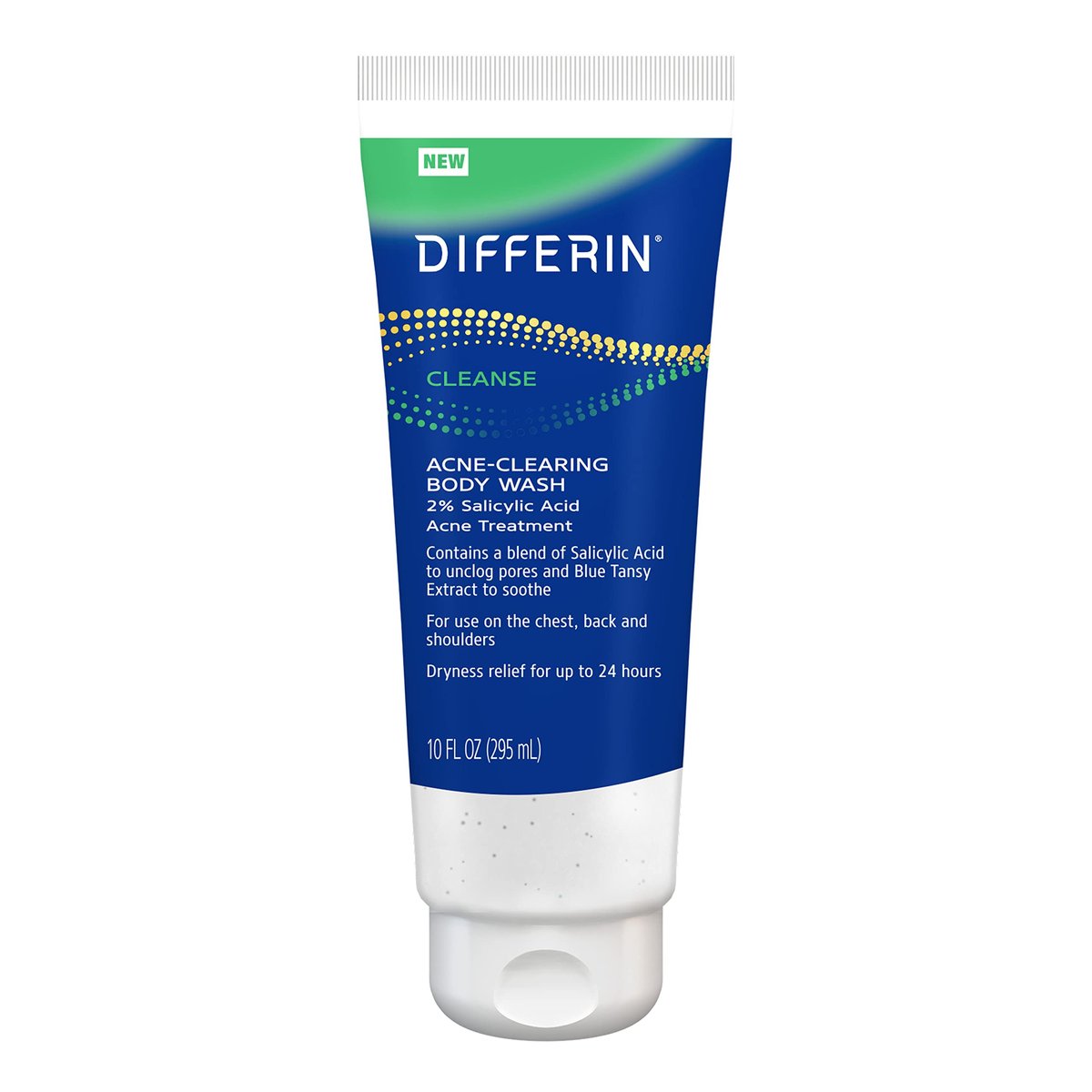 Differin Acne Body Wash with Salicylic Acid – Cream to Lather Formula for Back, Chest & Shoulders, 10 Oz - görsel 2