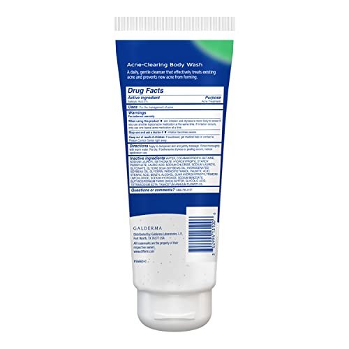 Differin Acne Body Wash with Salicylic Acid – Cream to Lather Formula for Back, Chest & Shoulders, 10 Oz - görsel 11