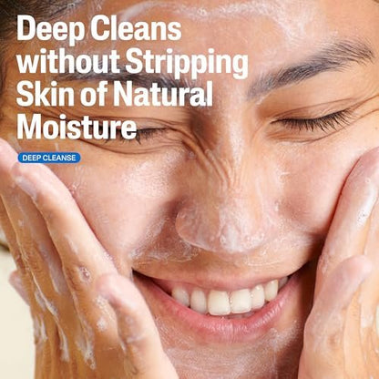 Cetaphil Daily Facial Cleanser for Sensitive, Combination to Oily Skin, 16 oz - Fragrance Free, Gentle Foaming, Soap Free, Hypoallergenic Avelisse