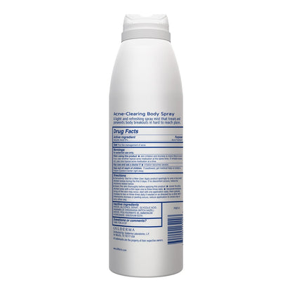 Differin Acne Body Spray with Salicylic Acid – 360° Treatment for Back, Chest & Shoulder Acne, 6 oz