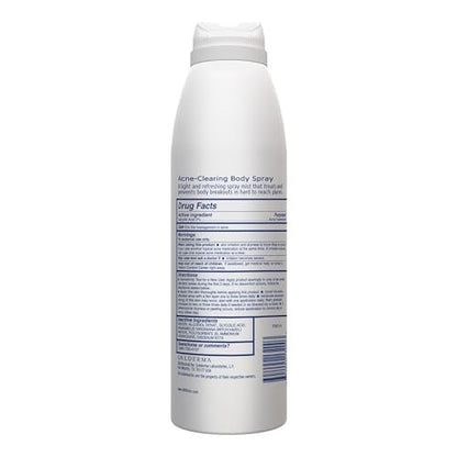 Differin Acne Body Spray with Salicylic Acid – 360° Treatment for Back, Chest & Shoulder Acne, 6 oz