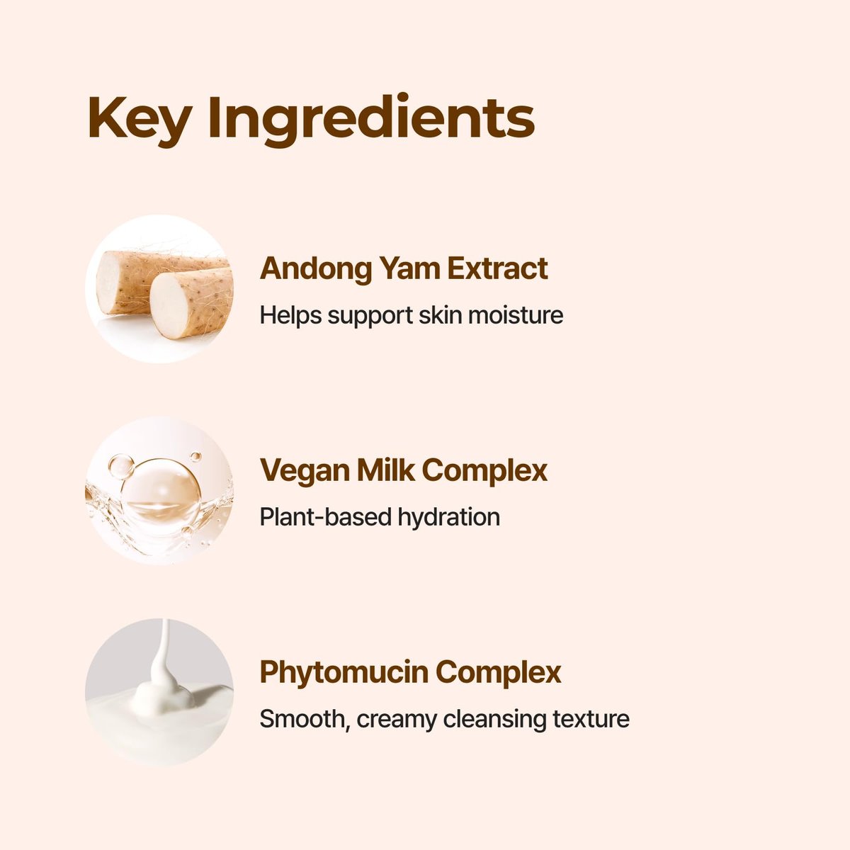 IsNtree Yam Root Vegan Milk Cleanser - 220ml (7.43 fl.oz) | Korean Facial Cleanser for Sensitive Skin | Rich & Creamy Texture | Hydrating & Mild | Vegan & Cruelty-Free Skincare Avelisse