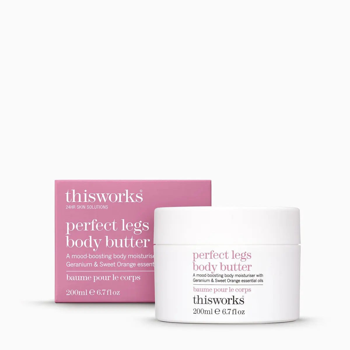 THISWORKS Perfect Legs Body Butter – Deeply Hydrating Body Cream with Hyaluronic Acid, Shea Butter & Hemp Extract, 7.6 oz Avelisse