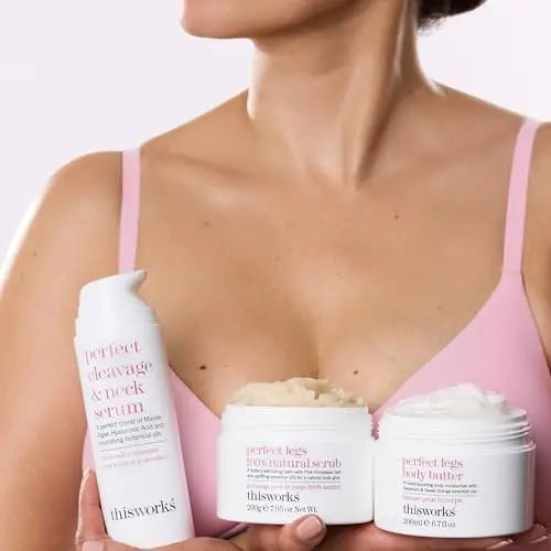 THISWORKS Perfect Legs Body Butter – Deeply Hydrating Body Cream with Hyaluronic Acid, Shea Butter & Hemp Extract, 7.6 oz Avelisse