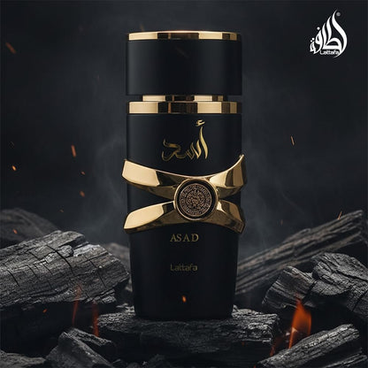 Lattafa Asad Premium Refreshing Oud and Musk Fragrances Eau De Parfum 100ml for Unisex