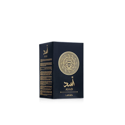 Lattafa Asad Premium Refreshing Oud and Musk Fragrances Eau De Parfum 100ml for Unisex