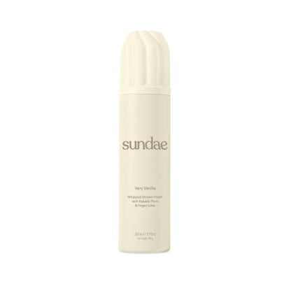 sundae Whipped Shower Foam Very Vanilla - Foaming Body Wash with Kakadu Plum & Finger Lime, 8.9 fl oz Avelisse