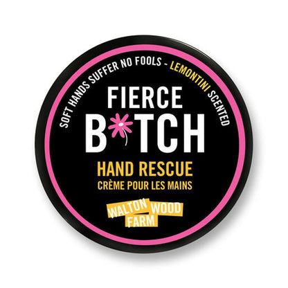 Walton Wood Farm Hand Rescue Fierce B*tch – Intense Moisturizing Hand Cream, 4 oz