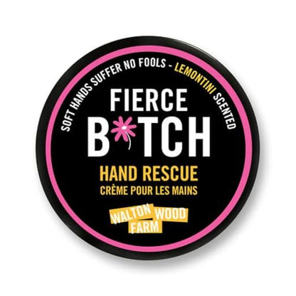 Walton Wood Farm Hand Rescue Fierce B*tch – Intense Moisturizing Hand Cream, 4 oz