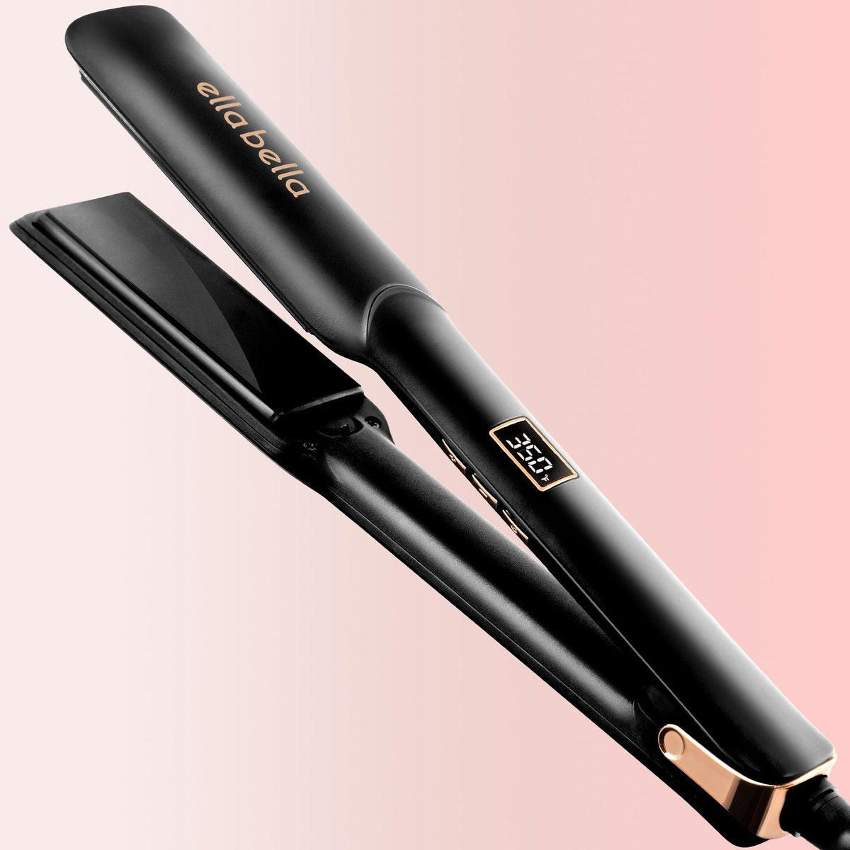 ELLA BELLA® Ceramic Flat Iron Hair Straightener - Professional Straightening Iron with Digital Display | As Featured in Good Housekeeping Avelisse