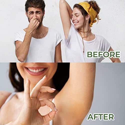 Armpit Detox Scrub 8.8 oz – Peppermint & Aloe Vera Underarm Exfoliant for Odor Removal, Deep Cleanse & Smooth Skin – Also for Legs, Knees, Feet, Hands & Whole Body Avelisse