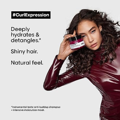 L'Oréal Professionnel Paris Curl Expression Mask – Moisturizing & Pre-Detangling Mask for Curly and Coily Hair, 8.5 Fl Oz Avelisse