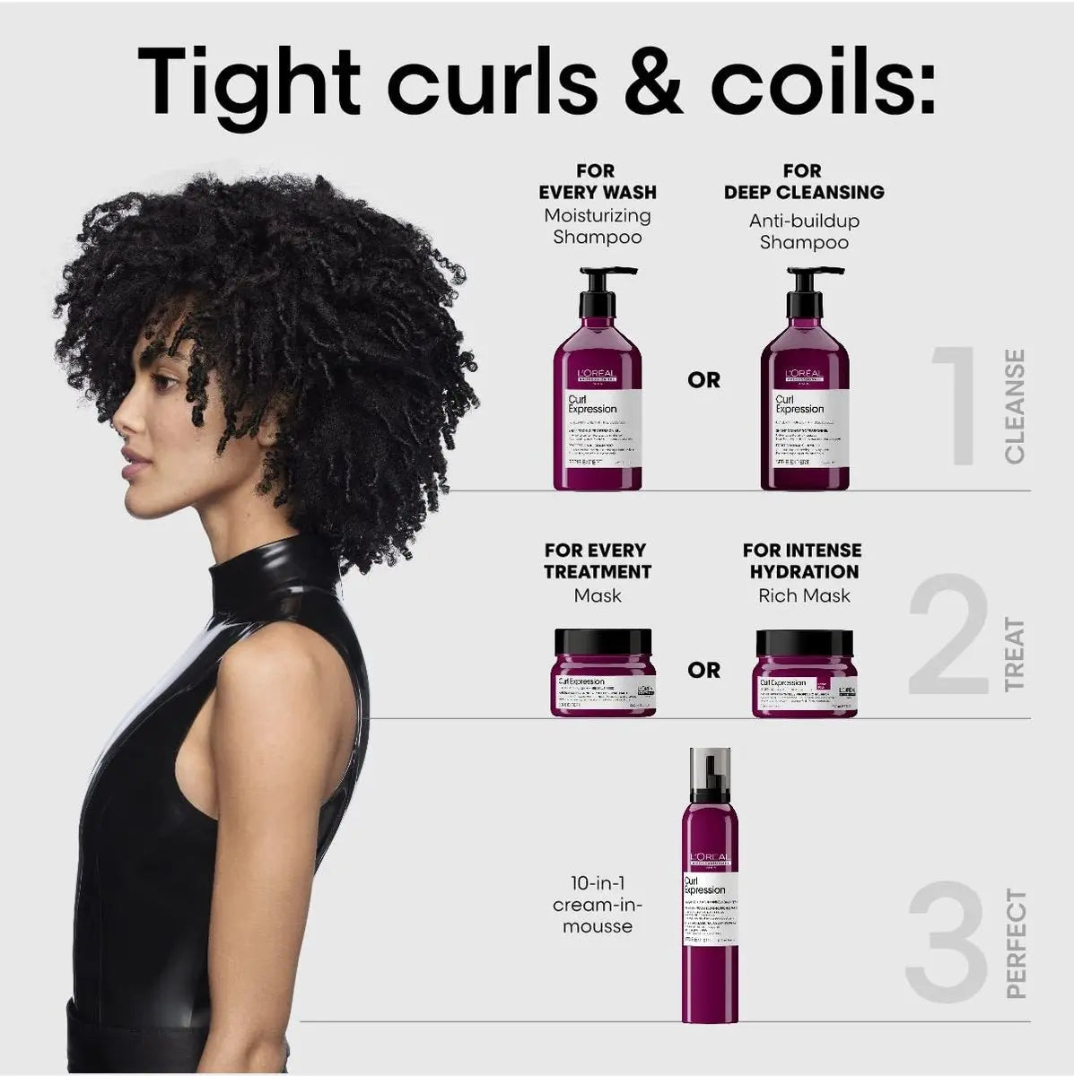L'Oréal Professionnel Paris Curl Expression Rich Mask - Intense Hydration & Curl Definition for Curly and Coily Hair with Glycerin Avelisse