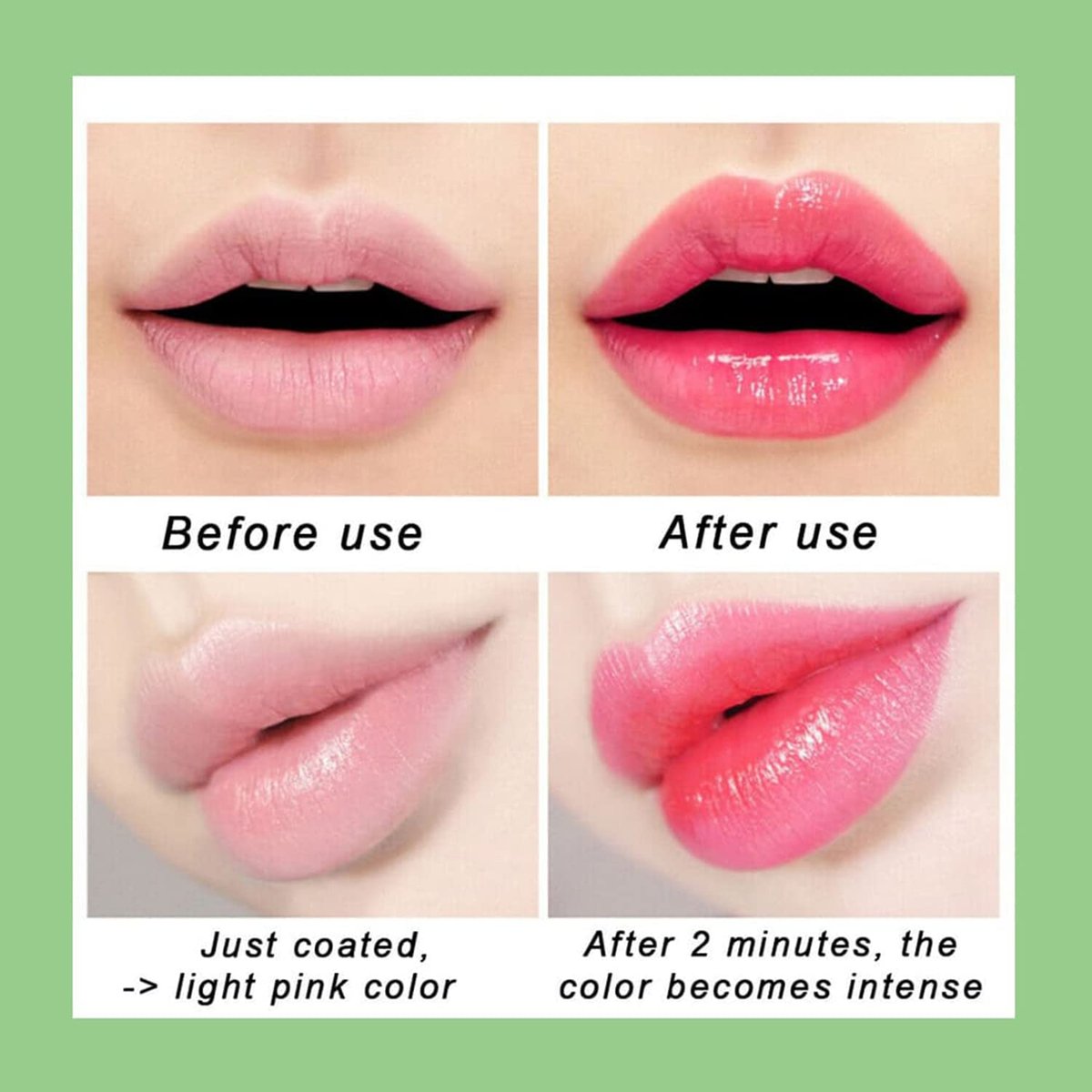 5 Pack Aloe Vera Color Changing Lipstick - 24H Long Lasting Moisturizing pH Lip Gloss & Lip Balm - görsel 7