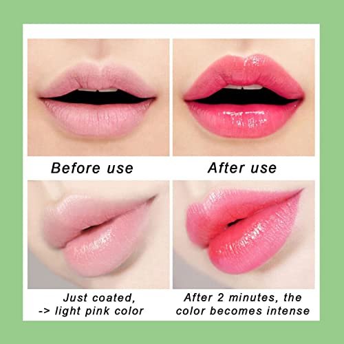 5 Pack Aloe Vera Color Changing Lipstick - 24H Long Lasting Moisturizing pH Lip Gloss & Lip Balm - görsel 8