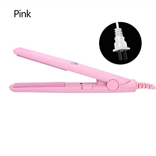 2 in 1 Mini Hair Straightener & Curler - Ceramic Tourmaline Flat Iron for Smooth, Shiny Hair - Portable Travel Iron with Fast Heating - görsel 8