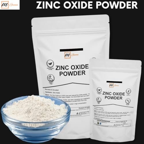 100% Natural Zinc Oxide Powder | Non-Nano Uncoated Particles 0.22 LBS (100 GMS) - görsel 6