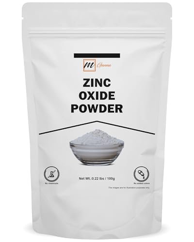 100% Natural Zinc Oxide Powder | Non-Nano Uncoated Particles 0.22 LBS (100 GMS) - görsel 2