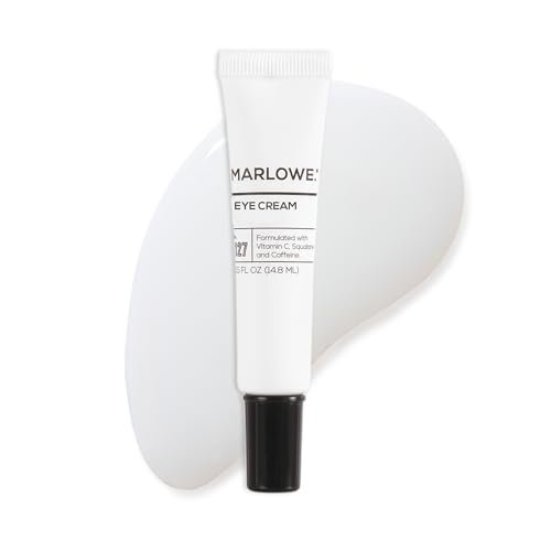 MARLOWE. No. 127 Men's Eye Cream with Vitamin C, Caffeine, and Squalane – Reduce Puffiness, Wrinkles & Dark Circles Avelisse