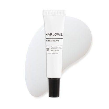 MARLOWE. No. 127 Men's Eye Cream with Vitamin C, Caffeine, and Squalane – Reduce Puffiness, Wrinkles & Dark Circles Avelisse
