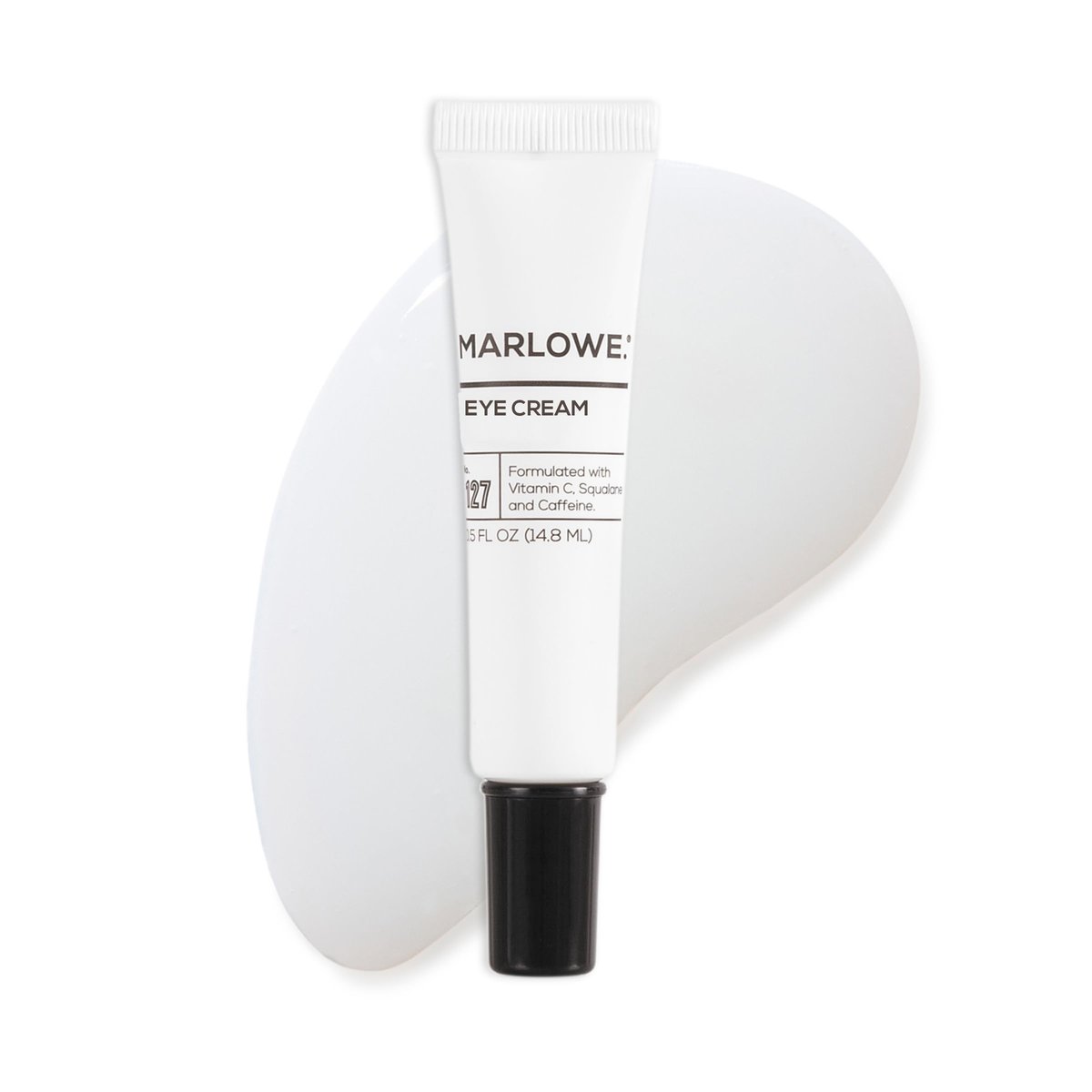 MARLOWE. No. 127 Men's Eye Cream with Vitamin C, Caffeine, and Squalane – Reduce Puffiness, Wrinkles & Dark Circles Avelisse