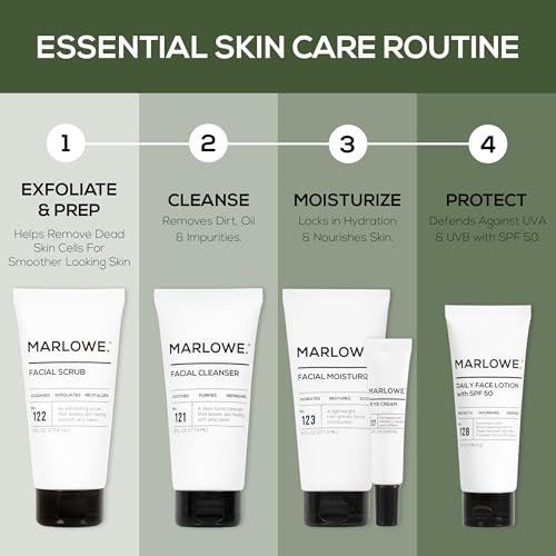 MARLOWE. No. 127 Men's Eye Cream with Vitamin C, Caffeine, and Squalane – Reduce Puffiness, Wrinkles & Dark Circles Avelisse