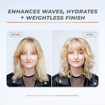 XMONDO Hair Wavetech Hydrating Wave Cream – Vegan Wavy Hair Curl Cream with Coconut & Argan Oil for Definition, Breakage Protection & Hydration (5 Fl. Oz) Avelisse