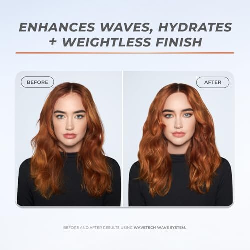 XMONDO Hair Wavetech Hydrating Wave Cream – Vegan Wavy Hair Curl Cream with Coconut & Argan Oil for Definition, Breakage Protection & Hydration (5 Fl. Oz) Avelisse